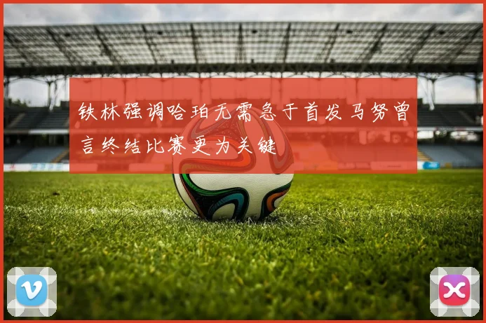 铁林强调哈珀无需急于首发马努曾言终结比赛更为关键